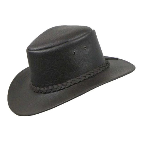 Colonial Embossed Leather Hat