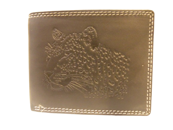 Cheetah Head Wallet