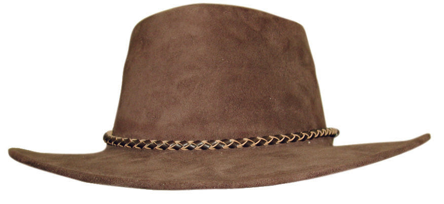 Southern Cross Kangaroo Suede Leather Hat - Main Image