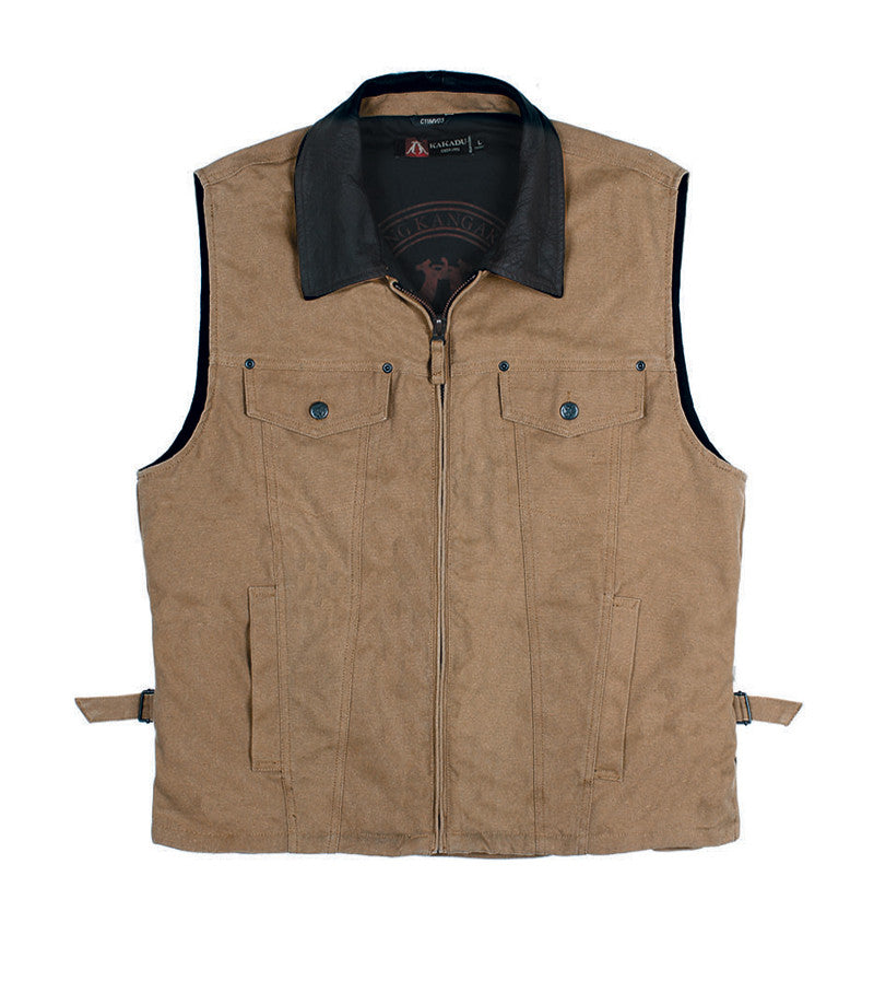 KELLY '12' CONCEALED CARRY VEST in black Gunn Worn